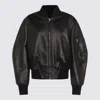 Attico Jackets Blacks And Greys In Black