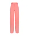 Attico Jagger Tapered Trousers In Pink