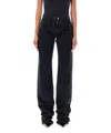 Attico Extra Long Slouchy Denim Jeans For Tall Individuals