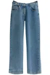 Attico Layered Baggy Jeans