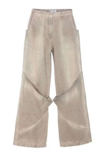 Attico The  Jeans In Grey
