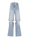 ATTICO JEANS SKY BLUE