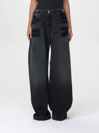 Attico Jeans The  Woman Color Black