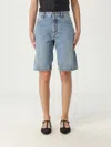 Attico Jeans The  Woman Color Blue In Blue