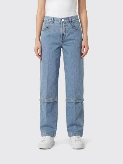 Attico Jeans Woman The  In Blue