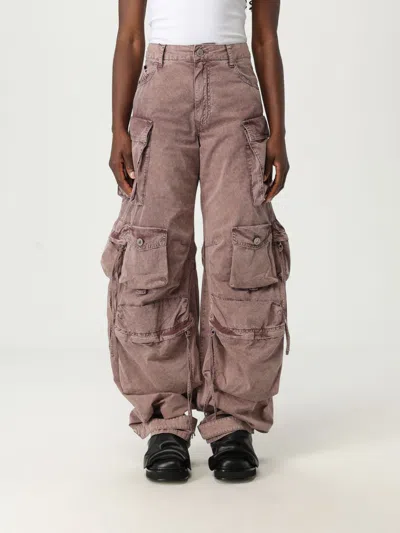 Attico Jeans The  Woman Color Violet