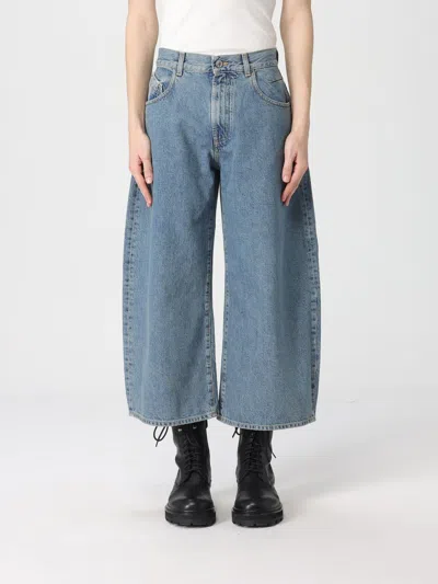 Attico Jeans The  Woman Color Blue