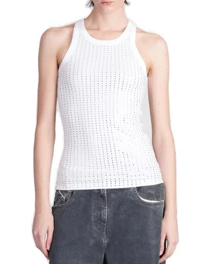 ATTICO JERSEY RIBBED TANK TOP