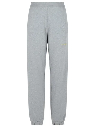 ATTICO ATTICO 'JOGGER' GREY COTTON PANTS