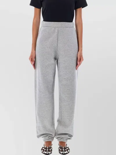 ATTICO JOGGING PANTS WITH ELASTIC WAISTBAND AND SIDE POCKETS