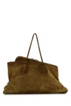 Attico Khaki Suede Large La Passeggiata Shopping Bag
