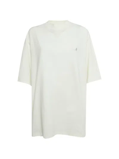 Pre-owned Attico Kilie Cotton T-shirt In Green