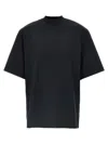 Attico T-shirt Black In Black