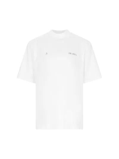 Attico Kilie T-shirt In Bianco