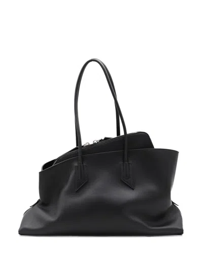 Attico 'la Passeggiata Medium' Bag In Black