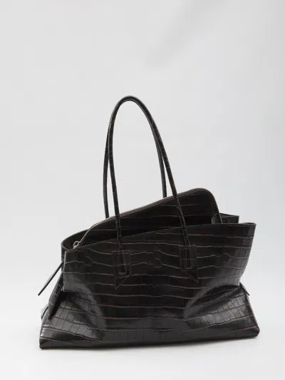 Attico La Passeggiata Medium Bag In Black