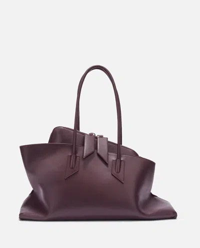Attico La Passeggiata Medium Bag In Burgundy