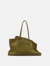 Attico Top Handle ''la Passeggiata Medium'' Khaki In Khaki