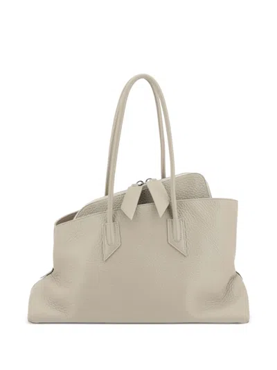 Attico La Passeggiata Medium Leather Shoulder Bag