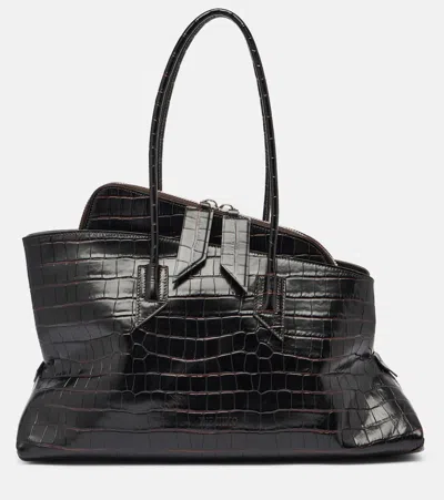 Attico La Passeggiata Medium Leather Tote