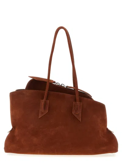 Attico La Passeggiata Medium Shoulder Bag In Brown