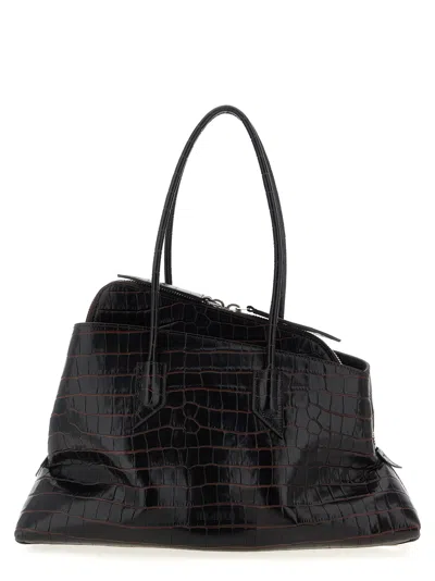 Attico La Passeggiata Medium Shoulder Bags Brown
