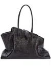 Attico La Passeggiata Medium Tote Bag In Black