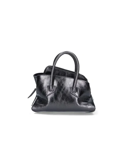Attico La Passeggiata Mini Bag In Gray