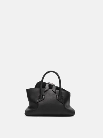 Attico ''la Passeggiata Mini'' Black Top Handle