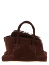 Attico Top Handle ''la Passeggiata Mini'' Light Chocolate In Brown