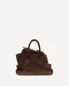 Attico La Passeggiata Mini Handbag In Brown