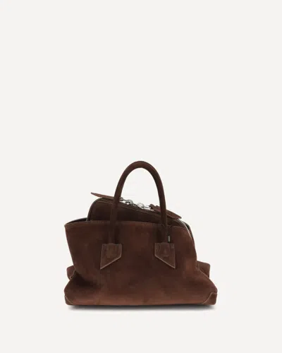 Attico La Passeggiata Mini Handbag In Brown
