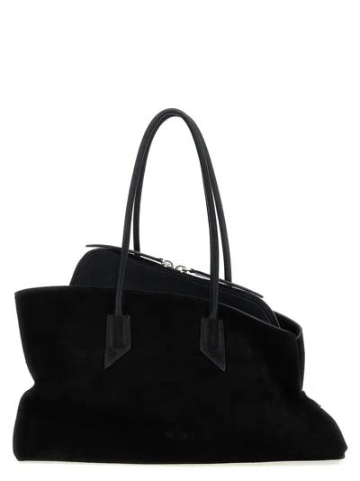 Attico La Passeggiata Shopping Bag In Black