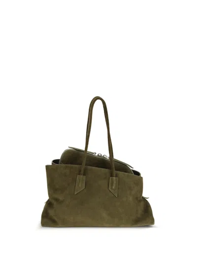 Attico La Passeggiata Shoulder Bag In Green