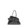 Attico La Passeggiata Shoulder Bag In Black