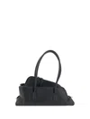Attico La Passeggiata Small Shoulder Bag In Black