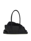 Attico La Passeggiata Small Shoulder Bag In Black