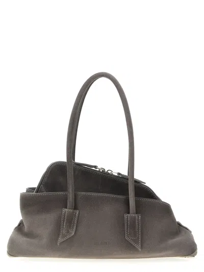 Attico La Passeggiata Small Shoulder Bags Gray