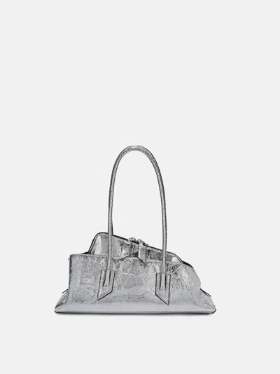 Attico Top Handle ''la Passeggiata Small'' Silver