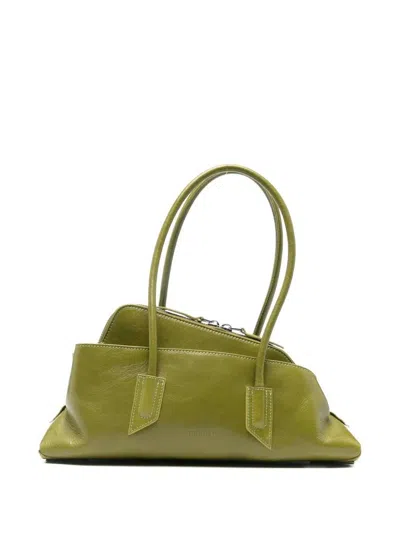 Attico La Passeggiata Small Tote Bag In Green