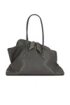 Attico La Passeggiata Top Handle Bag In Grey