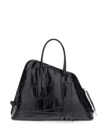 Attico La Sant Ambroeus Tote Bag In Black