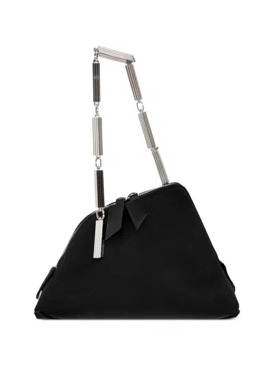 Attico La Scala Chain-link Clutch Bag In Black