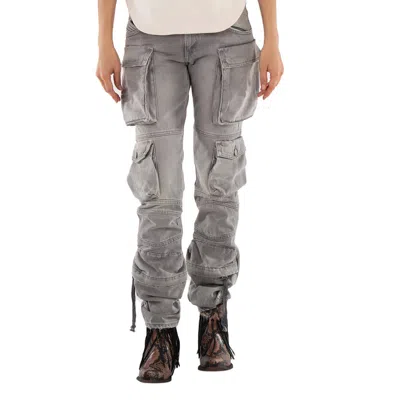 ATTICO LADIES GREY ESSIE LONG PANTS