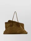 Attico Khaki Suede Large La Passeggiata Shopping Bag