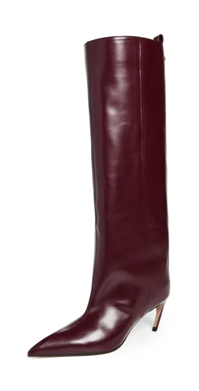 Attico Lea Boots 65mm Mauve In Purple