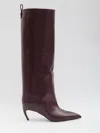Attico Lea Boots In Red