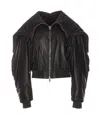 ATTICO LEATHER BOMBER