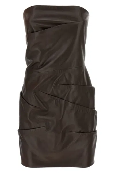 ATTICO LEATHER DRESS