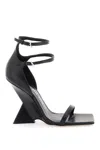 ATTICO LEATHER GRACE SANDALS